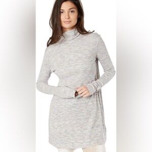 Free People Womens Stonecold Turtleneck Pullover Blouse